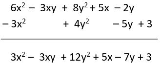 Class 8 Algebraic Expressions