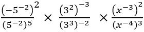 Exponents and Powers Worksheet