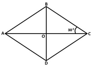 Class 8 Rhombus Questions