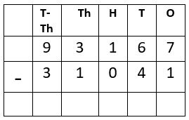 Subtraction Worksheet-6