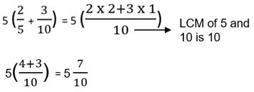 Class-4 Fractions Addition