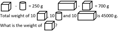 Weight Worksheet-5
