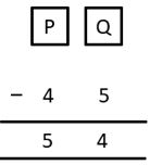 Grade-1 Subtraction Worksheet